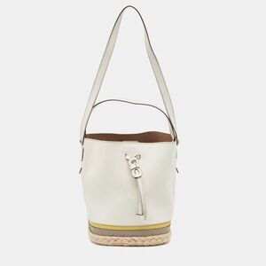 NWOT White Furla Bucket Bag